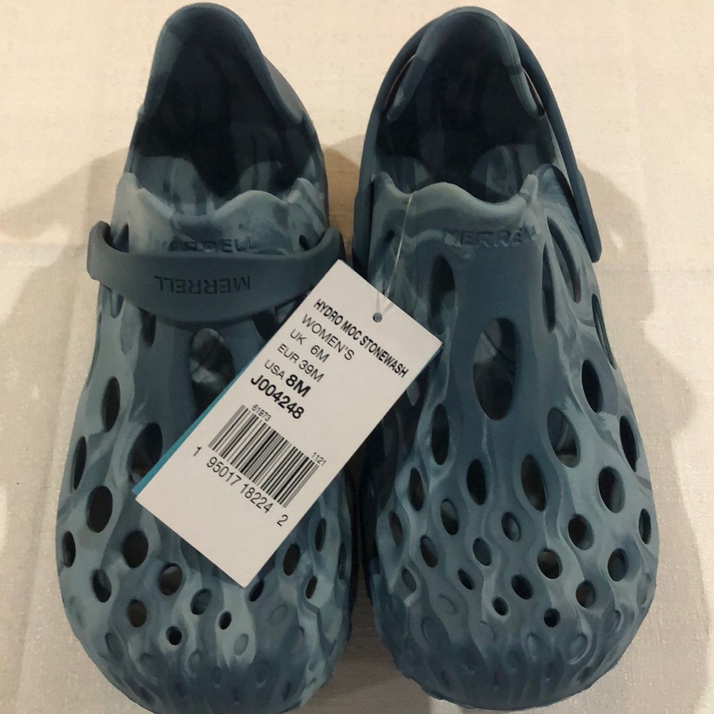 Merrell Women's Hydro Moc Mules - Blue and Gray